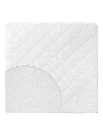 Colchón para parque infantil cuadrado - Funda acolchada y extraíble 'Roba'