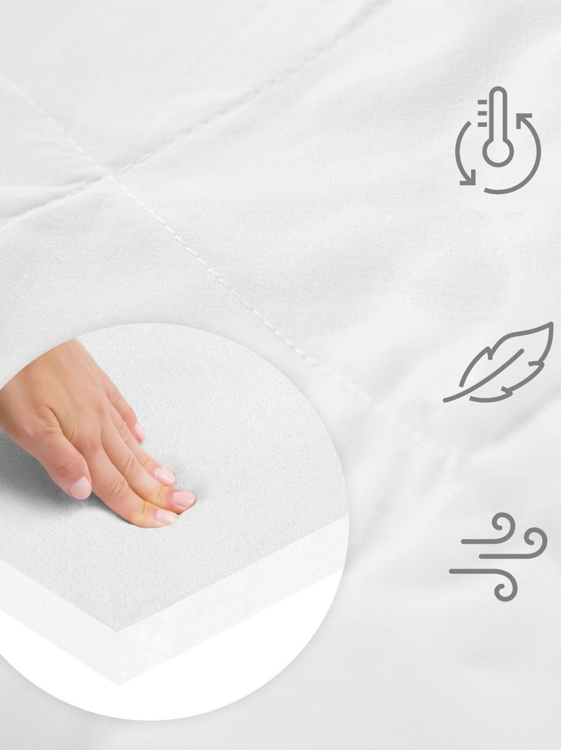 Colchón para parque infantil hexagonal - Funda acolchada y extraíble 'Roba' Blanco - Kiabi