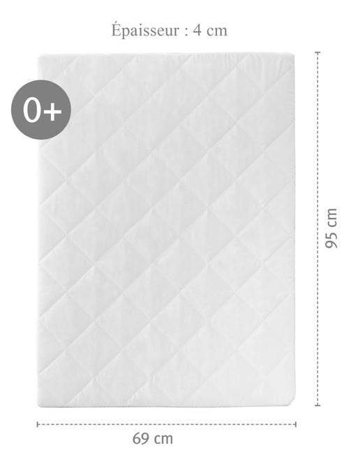 Colchón para parque infantil rectangular - Funda acolchada y extraíble 'Roba' - Kiabi