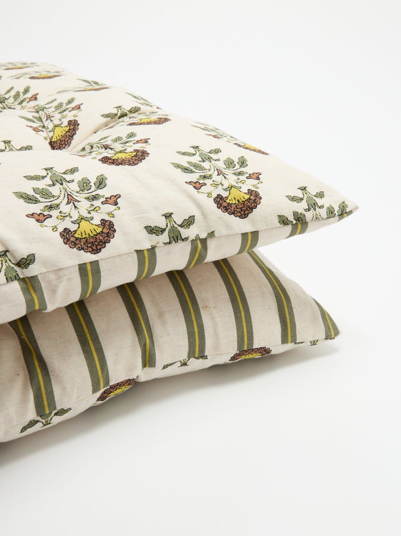 Colchoneta de suelo estampada Verde - Kiabi