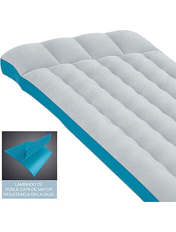 Colchoneta hinchable intex camping 72x189x15 cm
