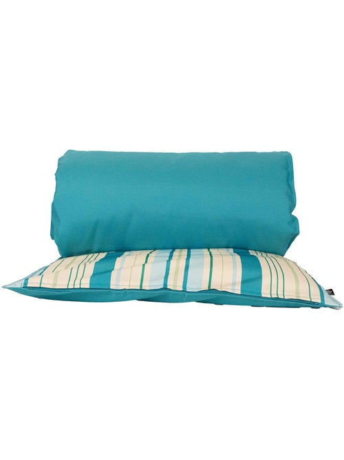 Colchoneta para tumbona de exterior a rayas - Kiabi