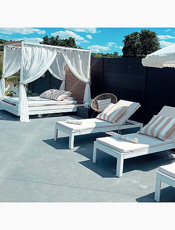 Colchoneta tumbona exterior impermeable MINORQUE