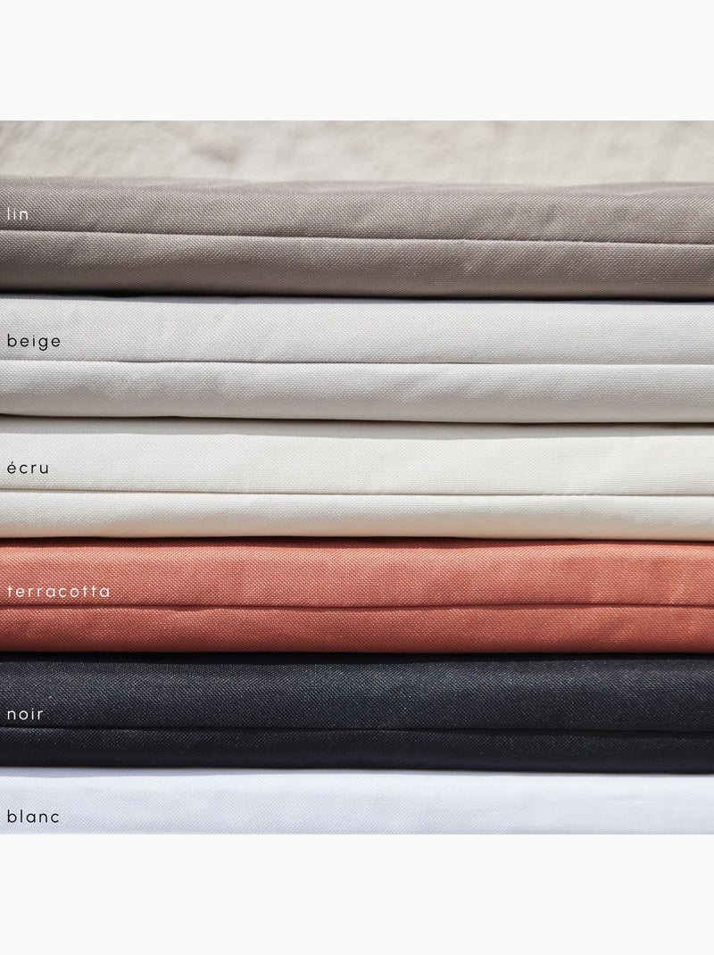 Colchoneta tumbona exterior impermeable MINORQUE Crudo - Kiabi