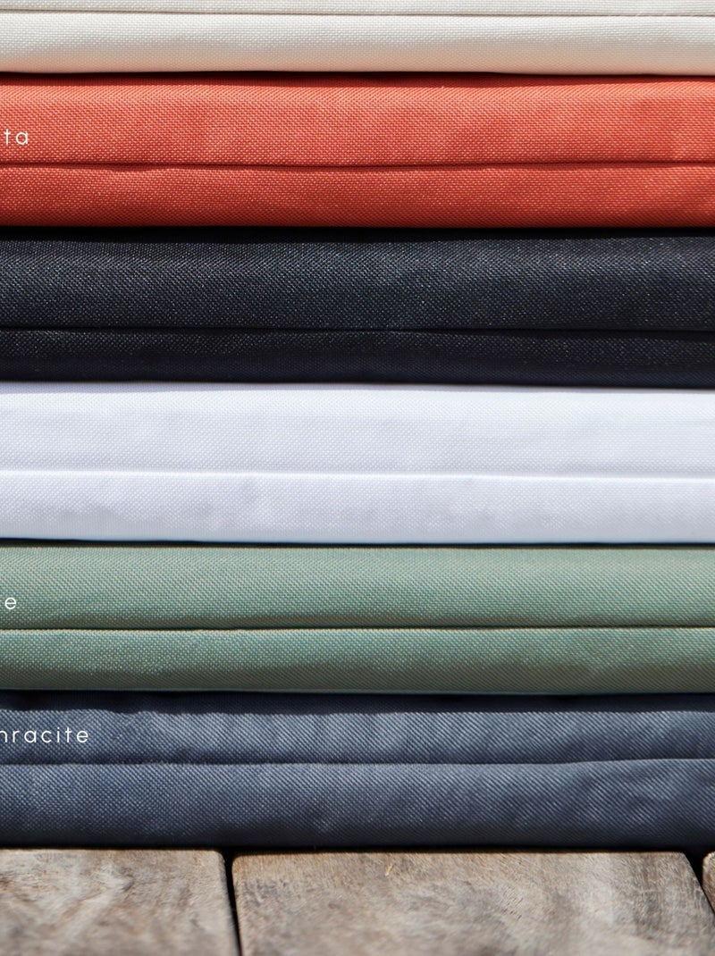 Colchoneta tumbona exterior impermeable MINORQUE Gris antracita - Kiabi