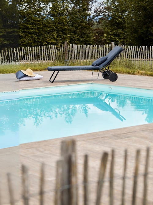 Colchoneta tumbona exterior impermeable MINORQUE - Kiabi