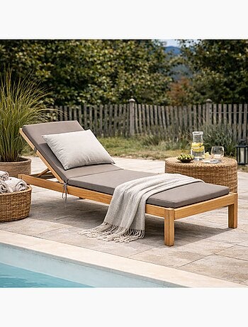 Colchoneta tumbona exterior impermeable MINORQUE