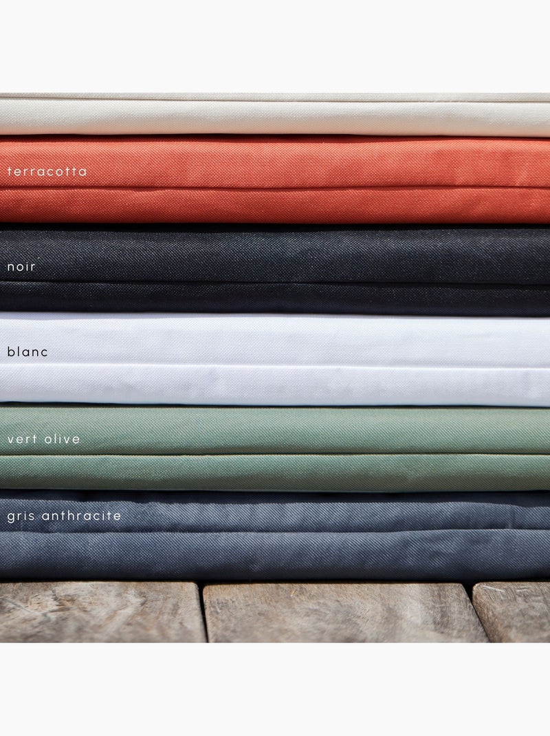 Colchoneta tumbona exterior impermeable MINORQUE Terracota - Kiabi