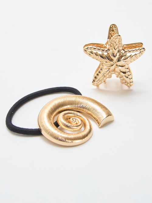 Coletero de concha y pinza de estrella - Kiabi