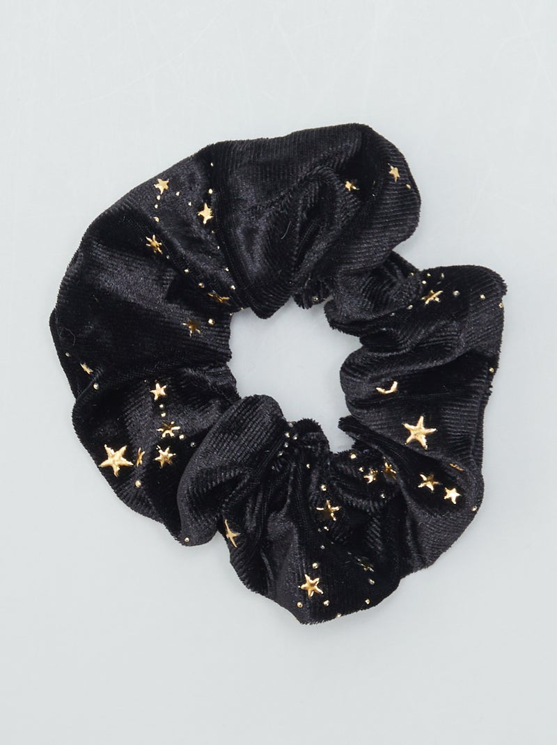Coletero de terciopelo fantasía NEGRO - Kiabi