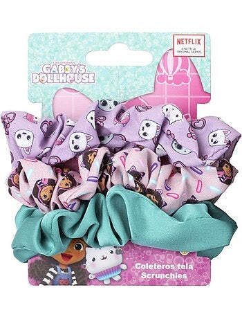 Coleteros de tela pastel infantil Gabby: lote de 3