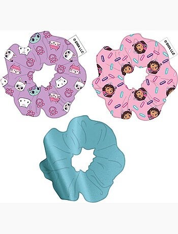 Coleteros de tela pastel infantil Gabby: lote de 3