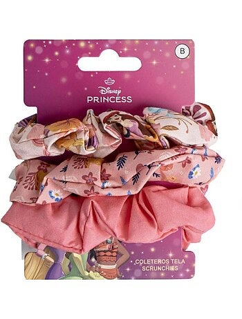 Coleteros pelo niño Princesas Disney multicolores: lote de 3