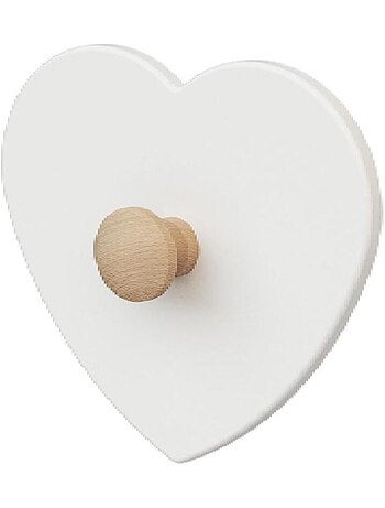 Colgador para abrigos infantiles Corazón ESSENTIEL madera