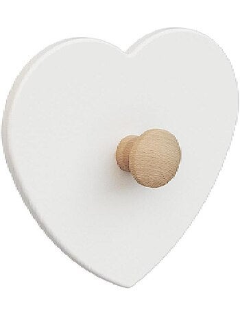 Colgador para abrigos infantiles Corazón ESSENTIEL madera