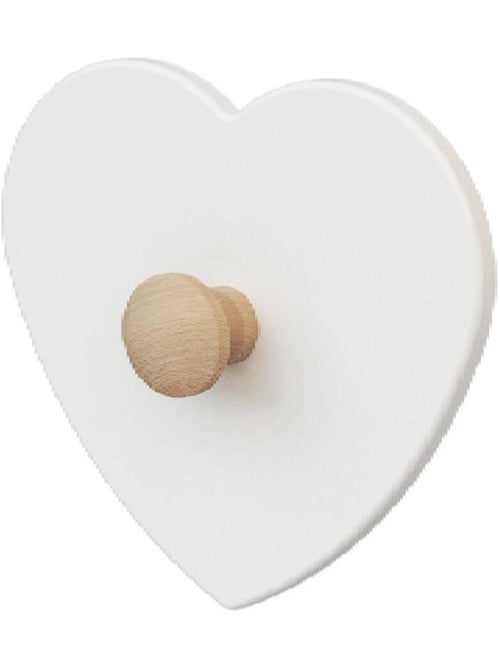 Colgador para abrigos infantiles Corazón ESSENTIEL madera - Kiabi