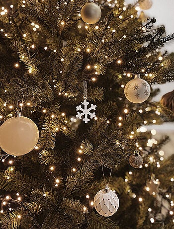 Colgante de copo de nieve de resina