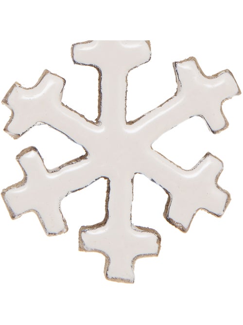 Colgante de copo de nieve de resina - Kiabi Colgante de copo de nieve de resina - Kiabi