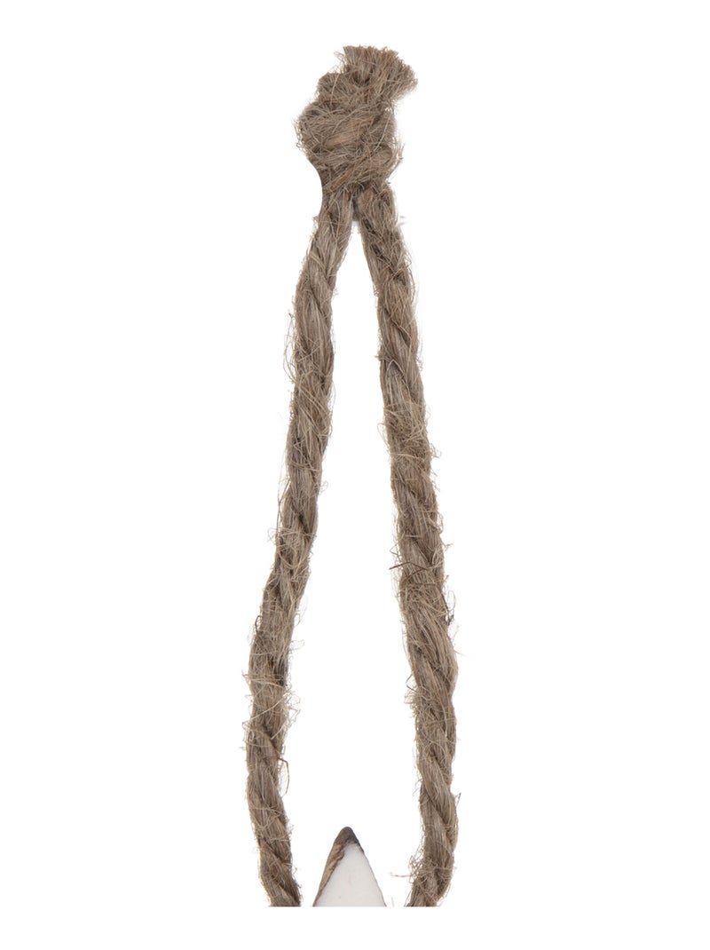 Colgante de estrella de resina Blanco - Kiabi