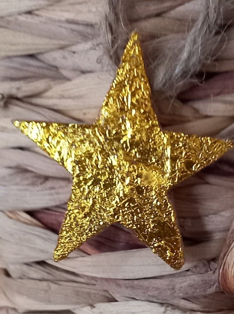 Colgante de estrella de resina Blanco - Kiabi