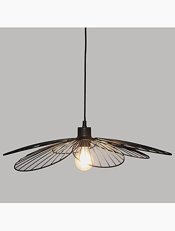 Colgante flor de metal