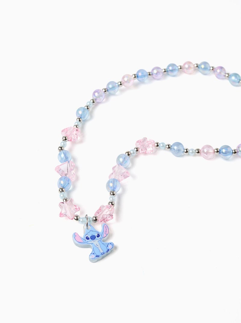 Collar con cuentas/colgante com Stitch Rosa claro - Kiabi