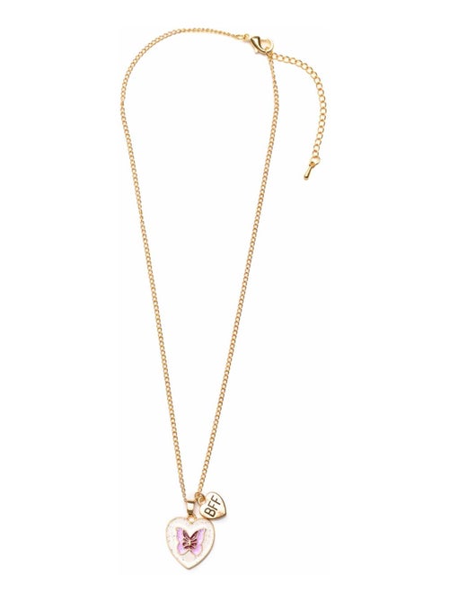 Collar de amistad bff dúo mariposa y arcoíris | Great Pretenders - Kiabi
