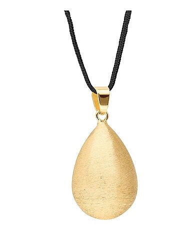 Collar de bola de embarazo, gota con efecto cepillado - Bola