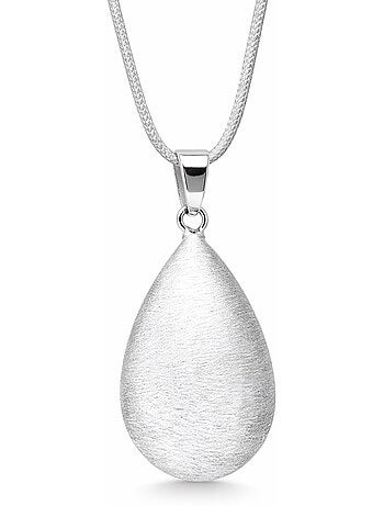 Collar de bola de embarazo, gota con efecto cepillado | Bola