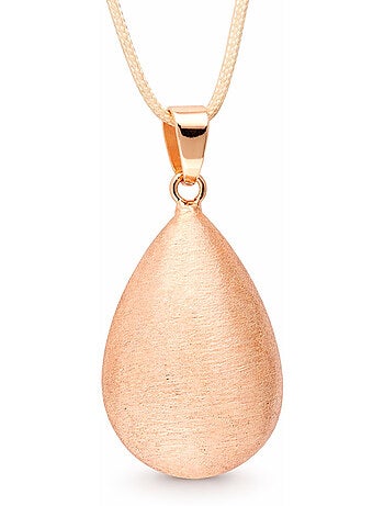 Collar de bola de embarazo, gota con efecto cepillado | Bola