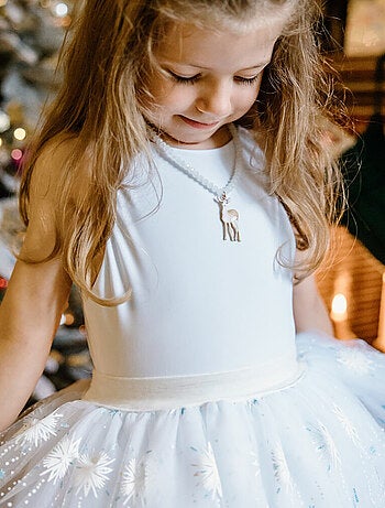 Collar de cuentas con cervatillo del bosque | Great Pretenders