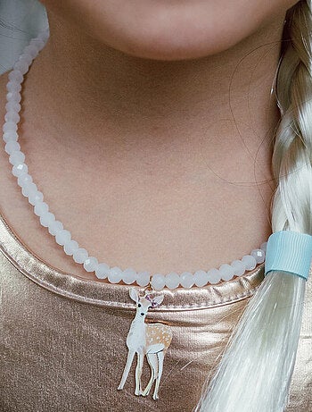 Collar de cuentas con cervatillo del bosque | Great Pretenders