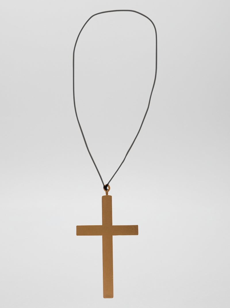Collar de sacerdote  - Disfraz dorado - Kiabi