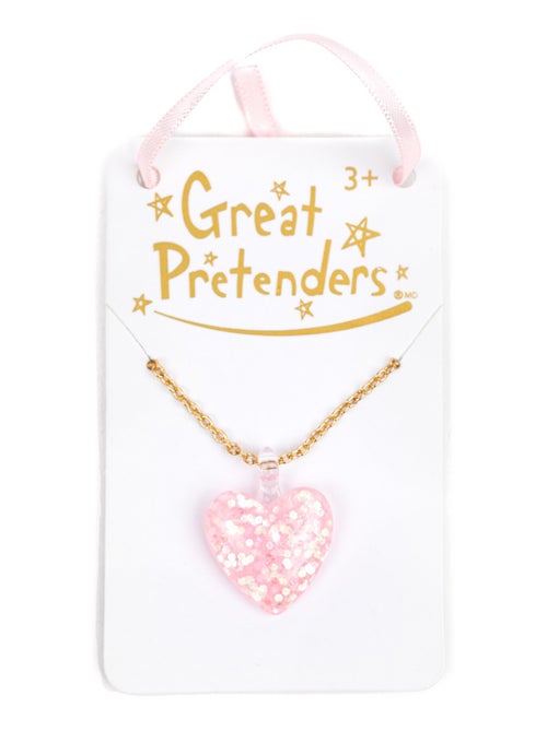 Collar infantil corazón con purpurina | Great Pretenders - Kiabi
