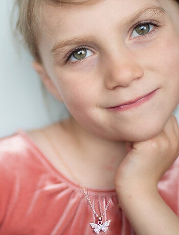 Collar mariposa con strass | Great Pretenders