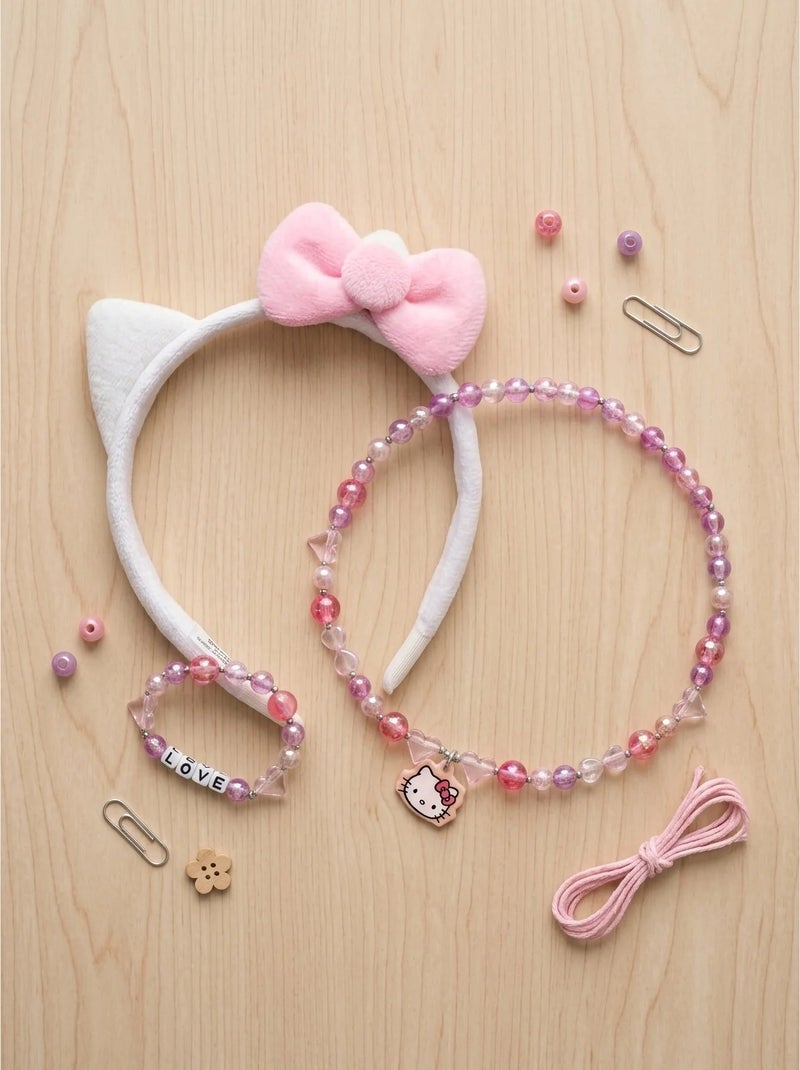 Collar niña colgante cabeza de gato Hello Kitty Sanrio Multicolor - Kiabi