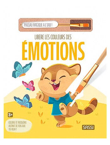 Coloración con agua pincel mágico - Sassi Junior