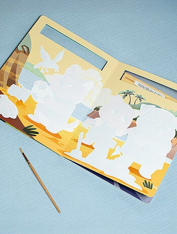 Coloración con agua pincel mágico - Sassi Junior