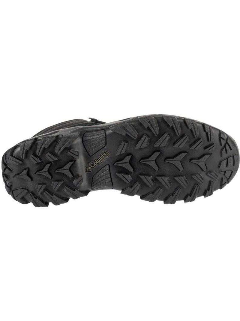Columbia - Botas a los Tobillos de Cueros Newton Ridge Plus II para Hombre Negro - Kiabi