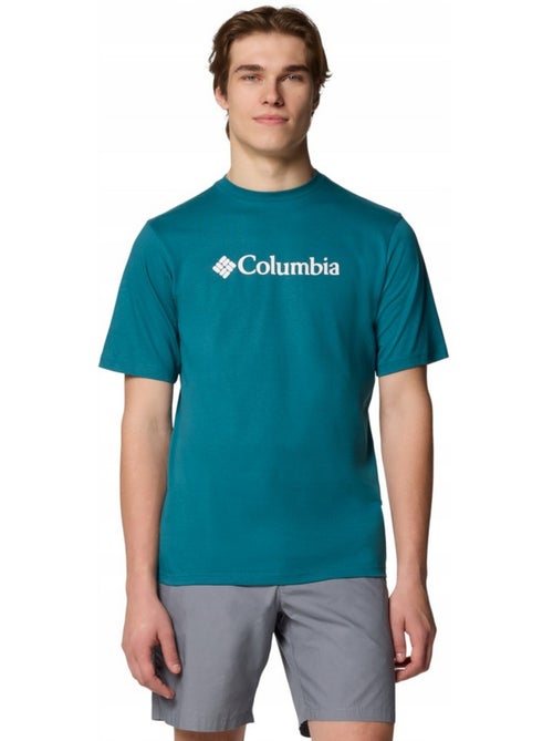 Columbia - Camiseta Basic Diseño Logotipo para Hombre - Kiabi Columbia - Camiseta Basic Diseño Logotipo para Hombre - Kiabi
