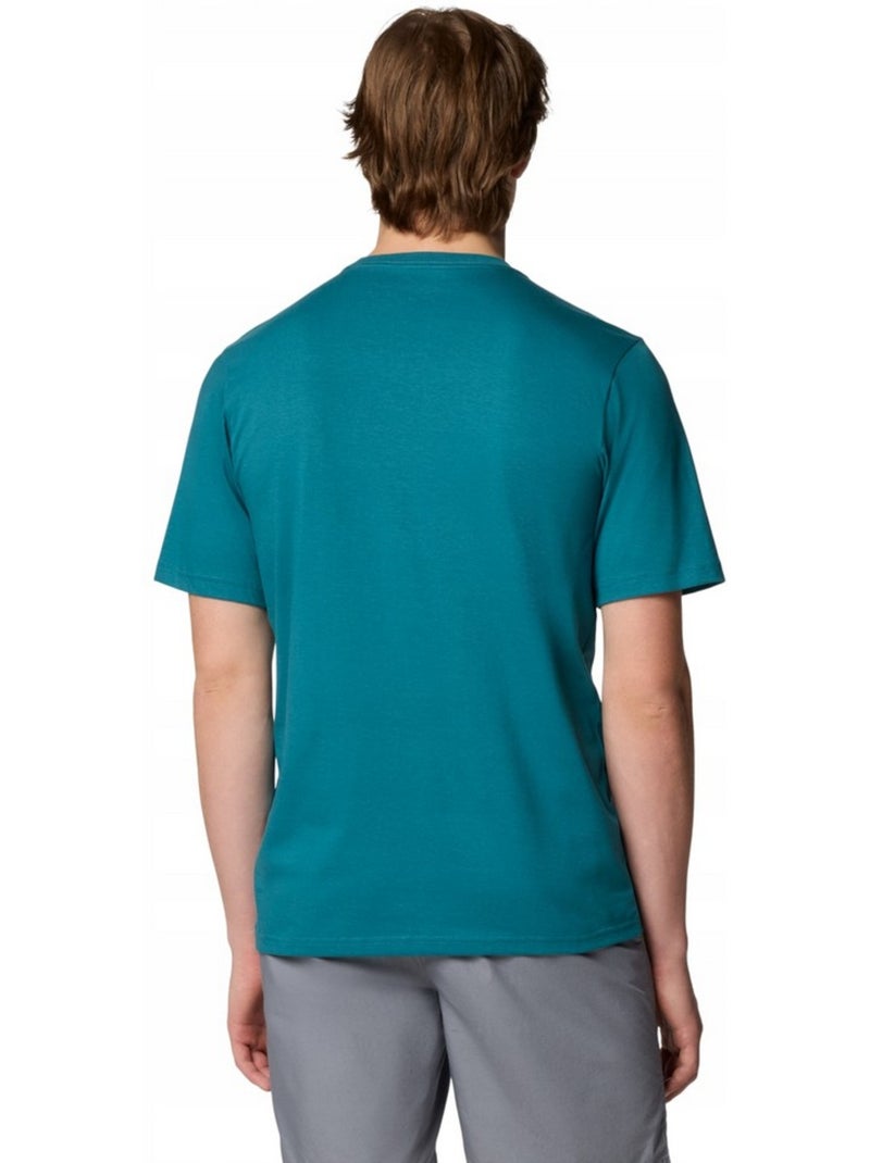 Columbia - Camiseta Basic Diseño Logotipo para Hombre Azul - Kiabi