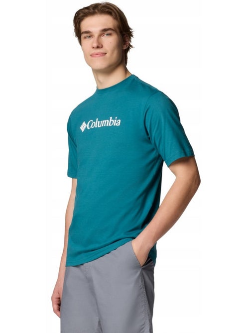Columbia - Camiseta Basic Diseño Logotipo para Hombre - Kiabi Columbia - Camiseta Basic Diseño Logotipo para Hombre - Kiabi