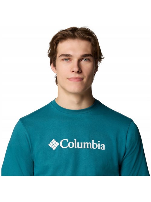 Columbia - Camiseta Basic Diseño Logotipo para Hombre - Kiabi Columbia - Camiseta Basic Diseño Logotipo para Hombre - Kiabi