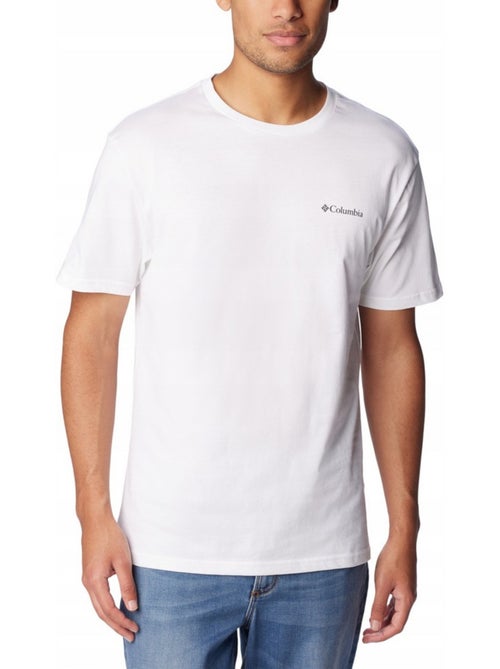 Columbia - Camiseta Basic Diseño Logotipo para Hombre - Kiabi Columbia - Camiseta Basic Diseño Logotipo para Hombre - Kiabi