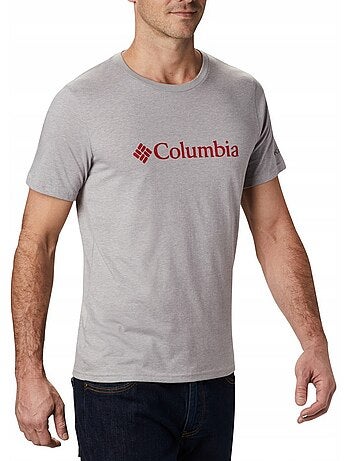 Columbia - Camiseta Basic Diseño Logotipo para Hombre