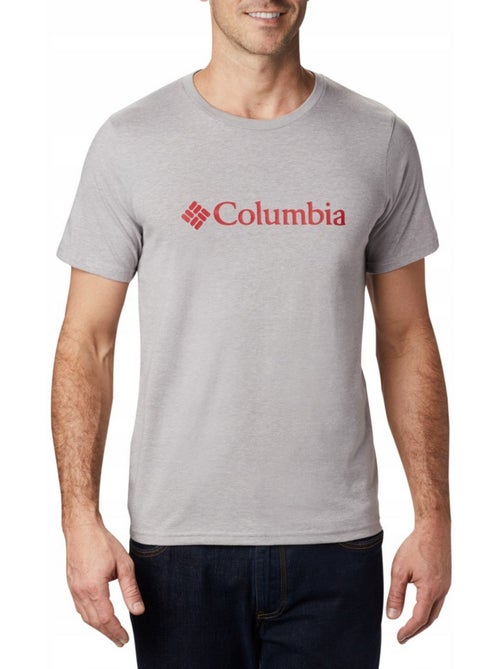 Columbia - Camiseta Basic Diseño Logotipo para Hombre - Kiabi Columbia - Camiseta Basic Diseño Logotipo para Hombre - Kiabi