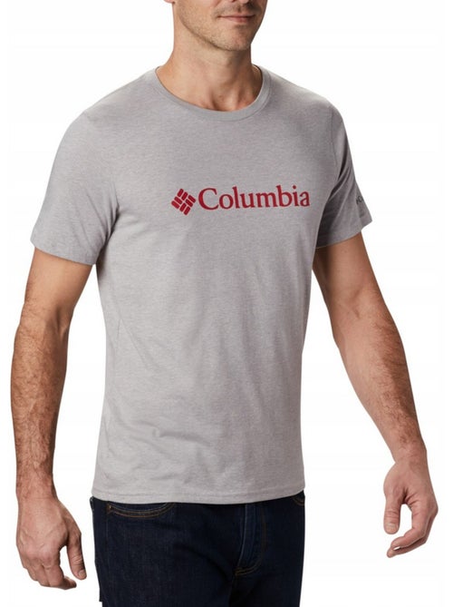 Columbia - Camiseta Basic Diseño Logotipo para Hombre - Kiabi Columbia - Camiseta Basic Diseño Logotipo para Hombre - Kiabi