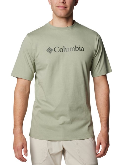 Columbia - Camiseta Basic Diseño Logotipo para Hombre - Kiabi Columbia - Camiseta Basic Diseño Logotipo para Hombre - Kiabi