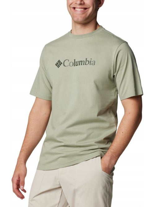 Columbia - Camiseta Basic Diseño Logotipo para Hombre - Kiabi Columbia - Camiseta Basic Diseño Logotipo para Hombre - Kiabi