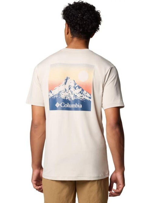 Columbia - Camiseta Kwick Hike Diseño Estampado en Espalda para Hombre - Kiabi